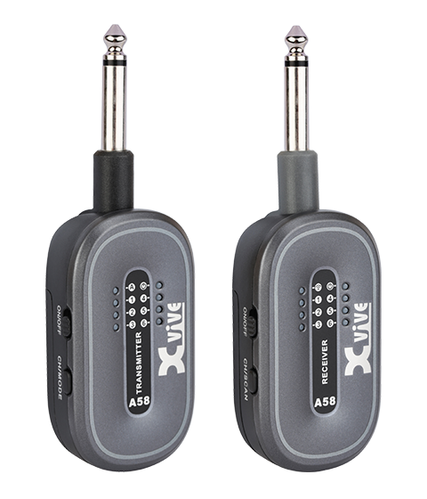 Xvive A58 Comlete Guitar Wireless System - Gray