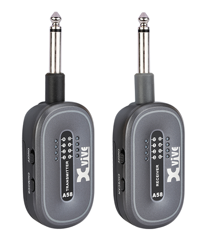 Xvive A58 Comlete Guitar Wireless System - Gray