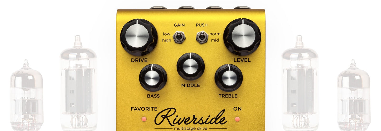 Strymon Riverside Multistage overdrive effect pedal