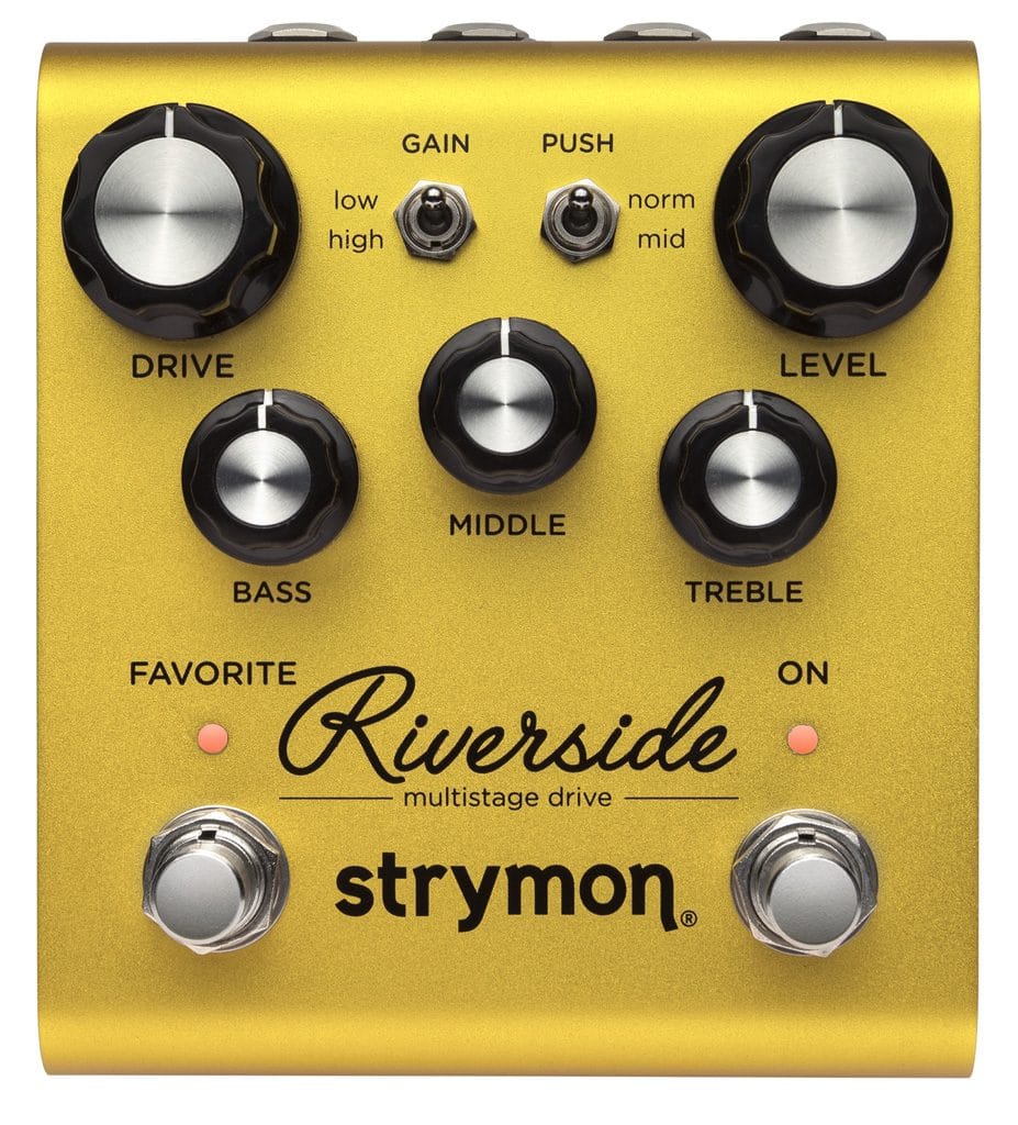 Strymon Riverside Multistage overdrive effect pedal