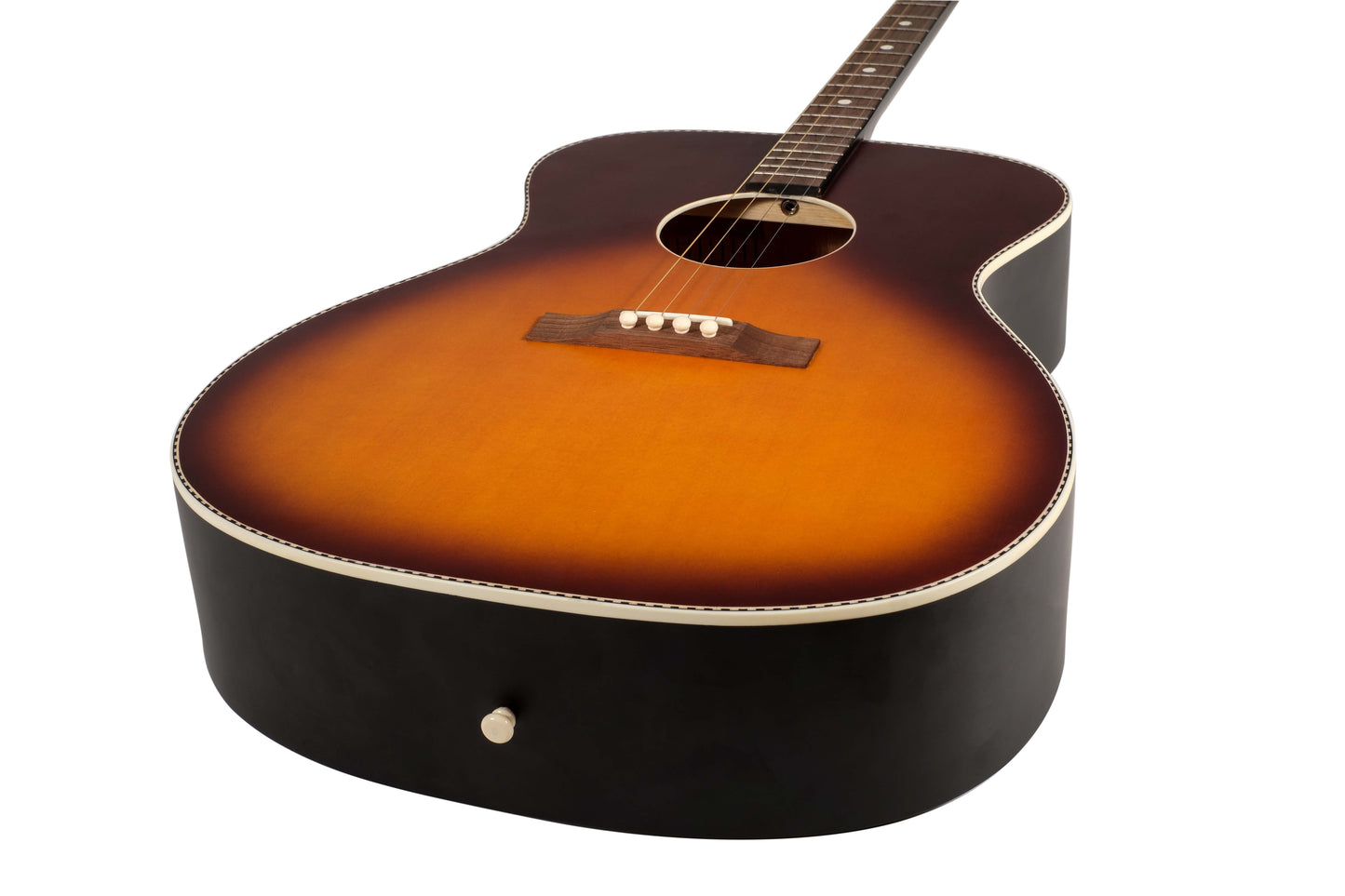 Recording King - ROST-7-TS Recording King Tenor Guitar, Tobacco Sunburst