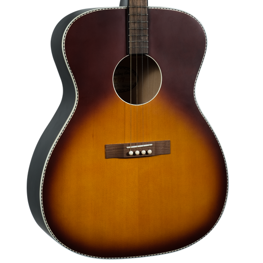 Recording King - ROST-7-TS Recording King Tenor Guitar, Tobacco Sunburst