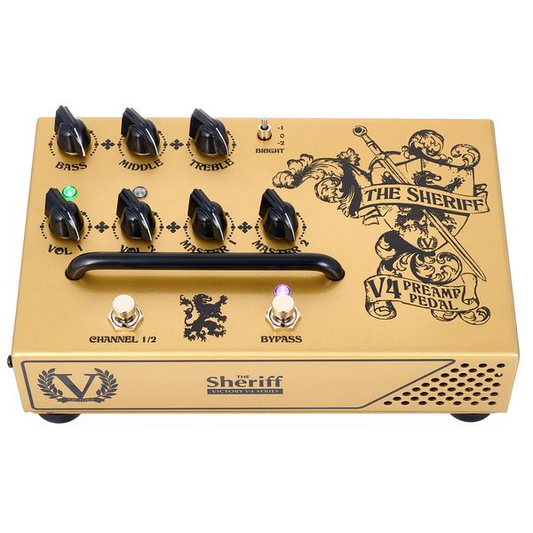 Victory Amps-The Sheriff Valve Preamp Pedal
