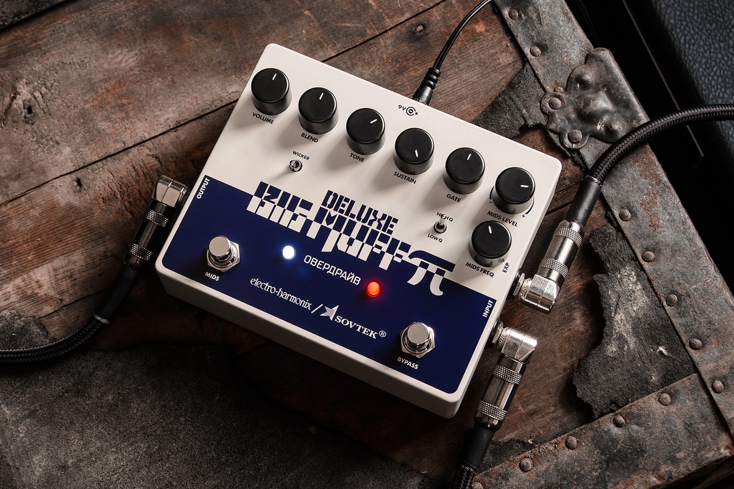 deluxe big muff pedal Electro Harmonix Deluxe Sovtek Big Muff Pi