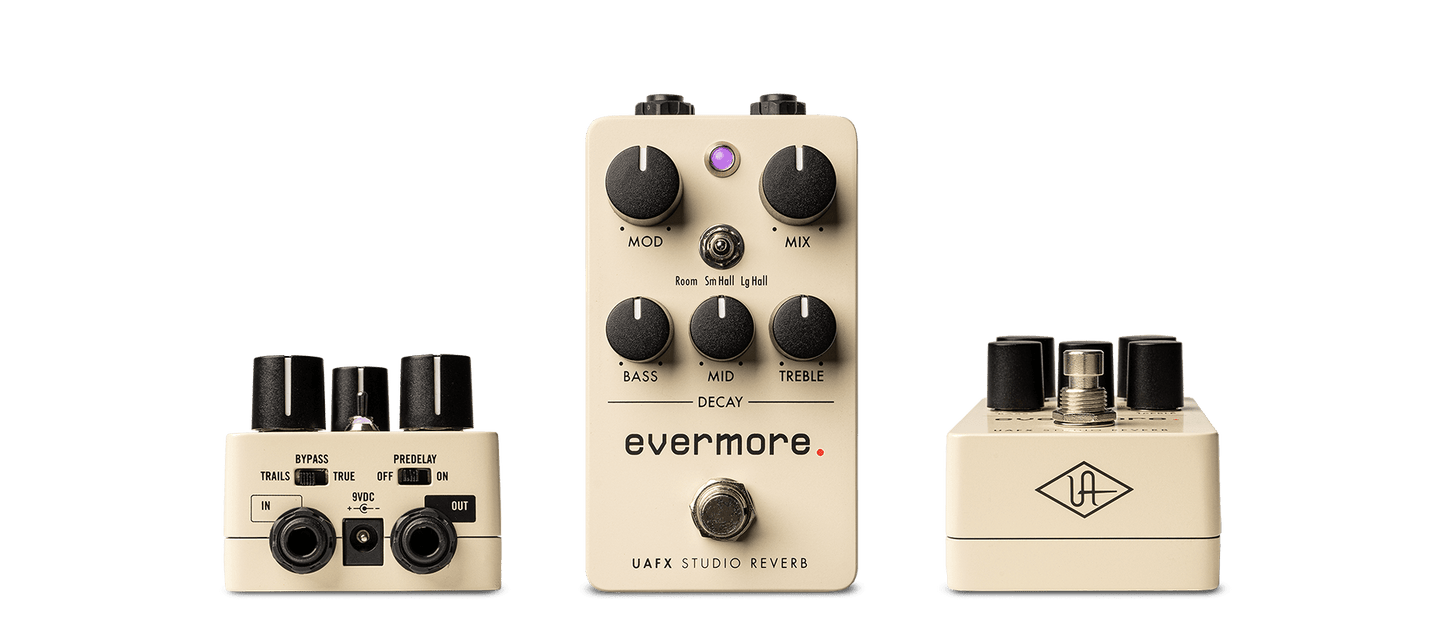 Universal Audio Compact Evermore Studio Reverb Pedal