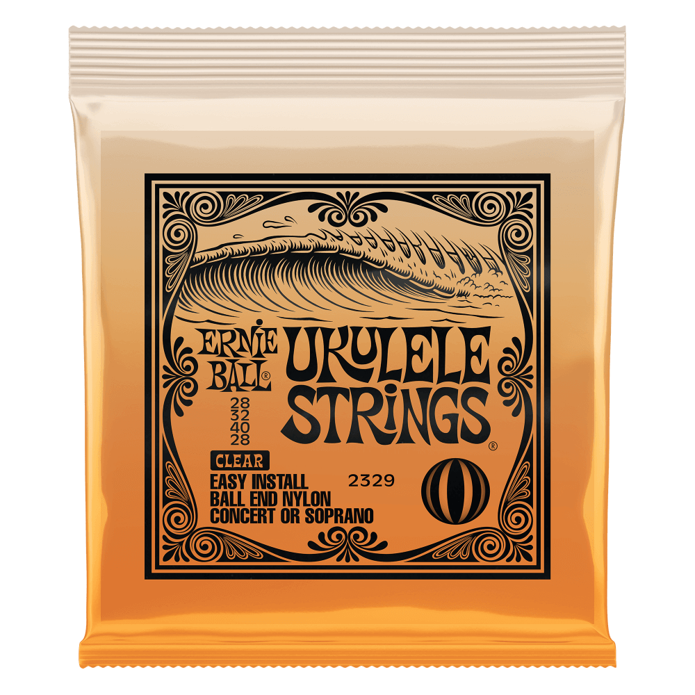  ERNIE BALL UKULELE STRINGS 2329 FRONT PRODUCT IMPAGE ON TRANSPARENT BACKGROUND