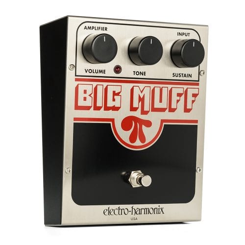  ELECTRO-HARMONIX EHX U.S. BIG MUFF PI  FRONT MAIN VIEW ON WHITE BACKGROUND