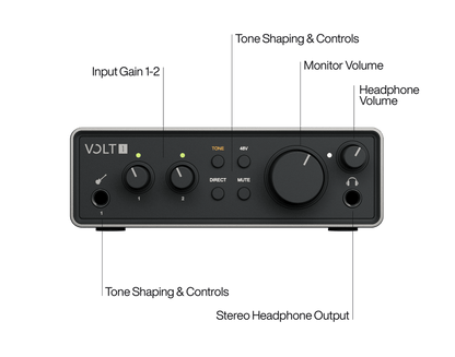 Universal Audio Volt 1 Gen 2 USB Audio Interface