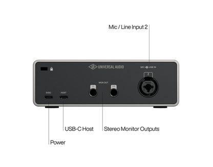 Universal Audio Volt 1 Gen 2 USB Audio Interface