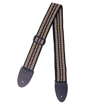 Walker & Williams - H-24 Vintage Series Tapestry Woven Hippie Guitar Strap