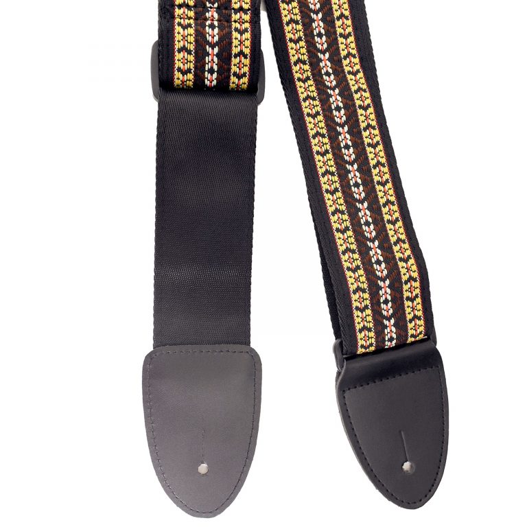 Walker & Williams - H-24 Vintage Series Tapestry Woven Hippie Guitar Strap